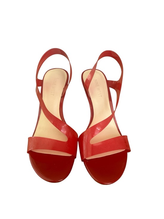 Nine West Shoes - Nine West Red Jelly high heels Sandals